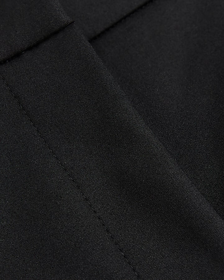 Black Slim fit Cigarette Trouser