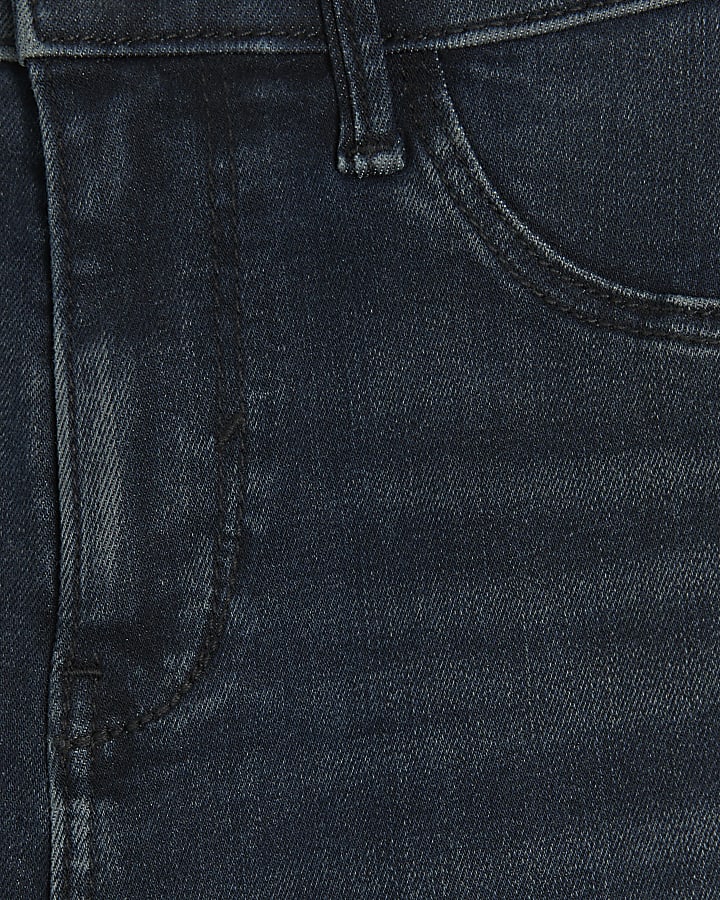 Indigo mid rise molly sculpted jeans