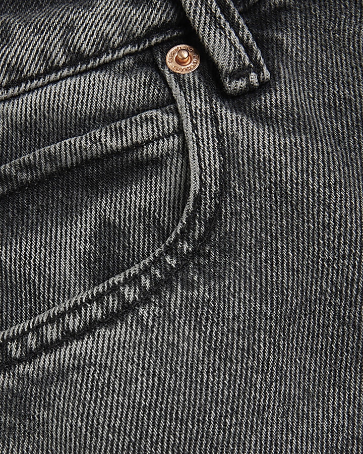 Grey Relaxed Barrel Jeans