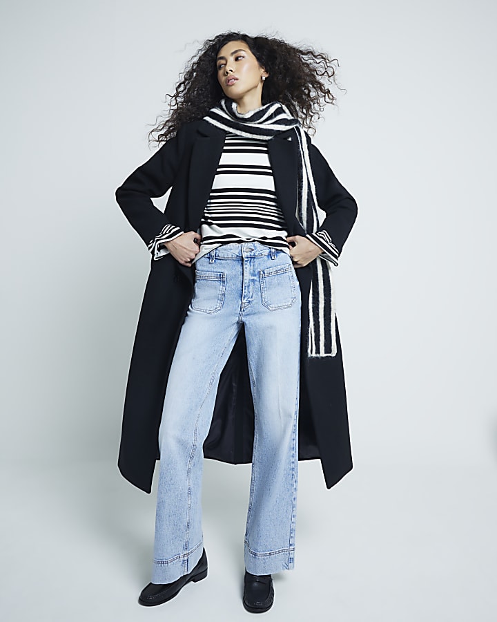 Black Stripe Long Sleeve T-Shirt
