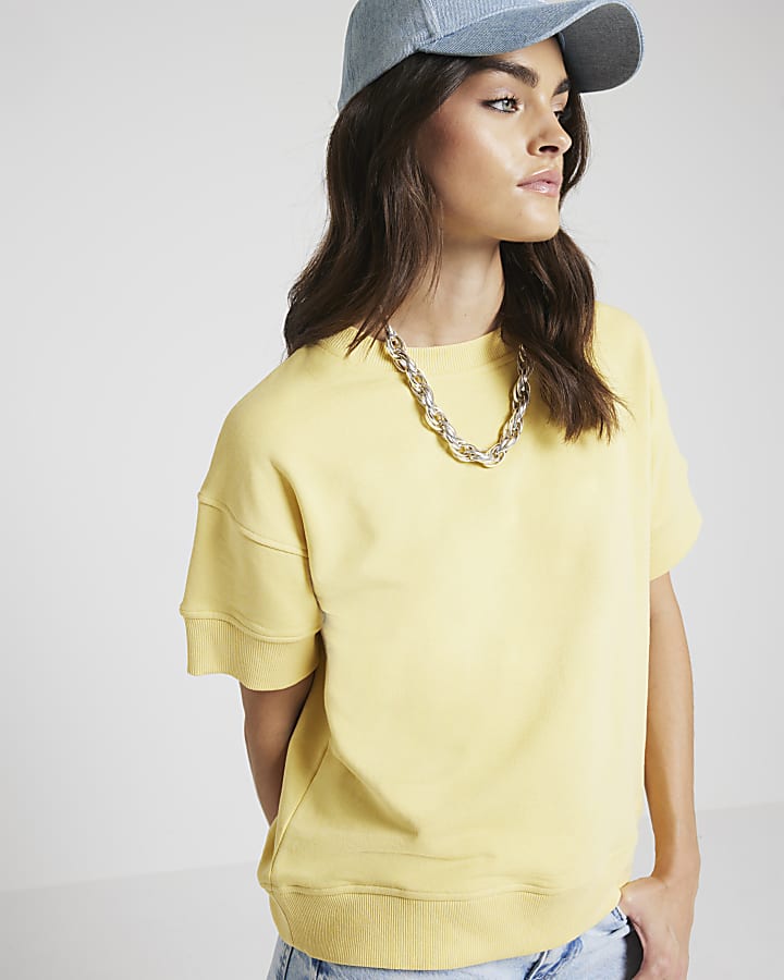 Yellow Sweatshirt T-shirt