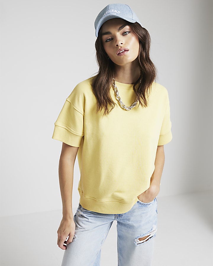 Yellow Sweatshirt T-shirt