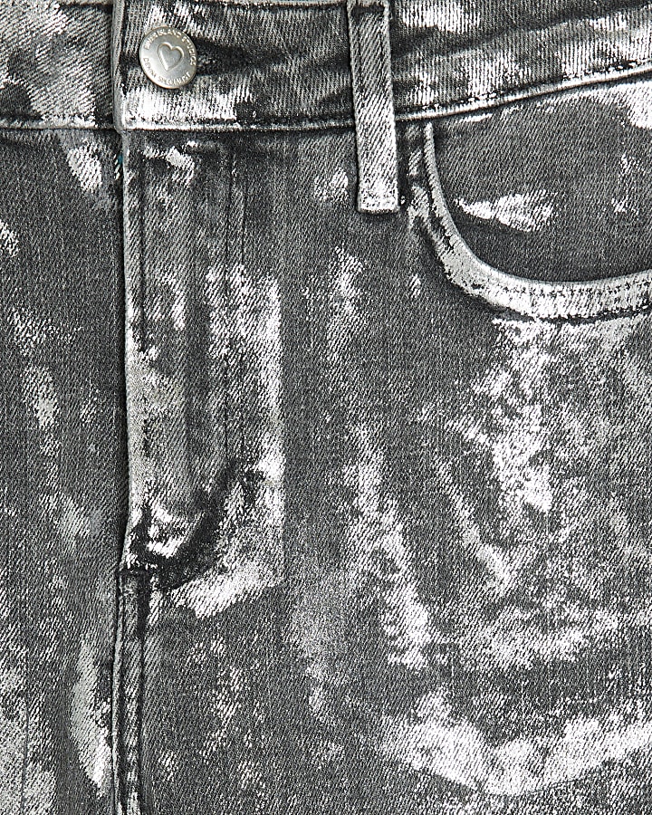 Silver Denim Slim Fit High Waisted Jeans