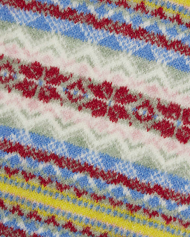 Red Fairisle Jumper