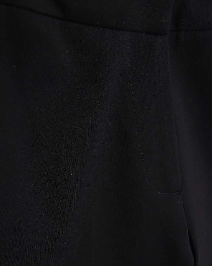 Petite Black Slim Fit Ponte Trousers