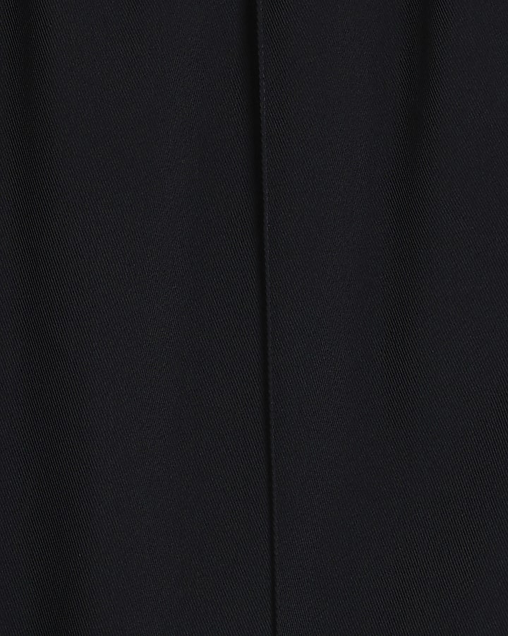 Plus Black tailored joggers