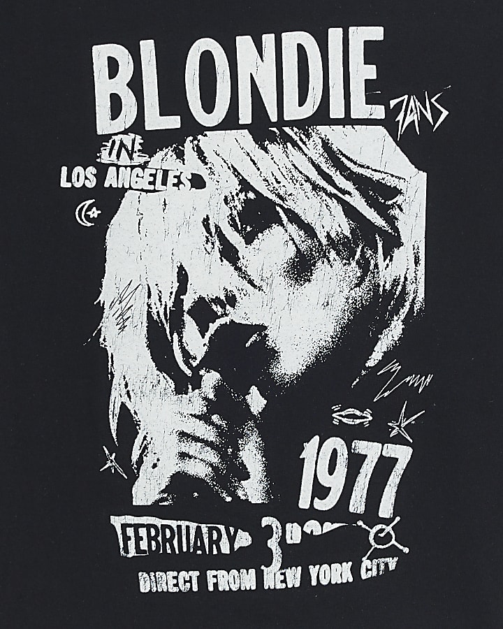 Black Blondie graphic t-shirt