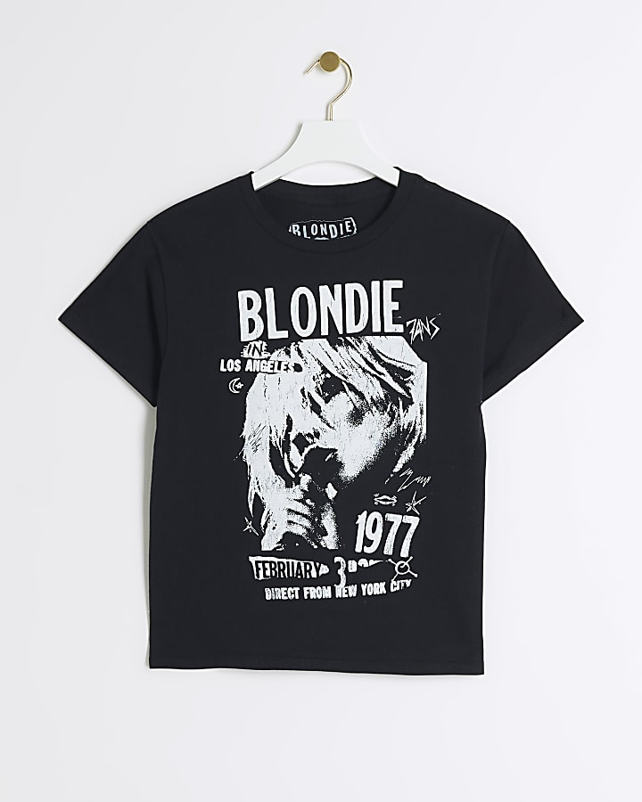 Black Blondie graphic t-shirt