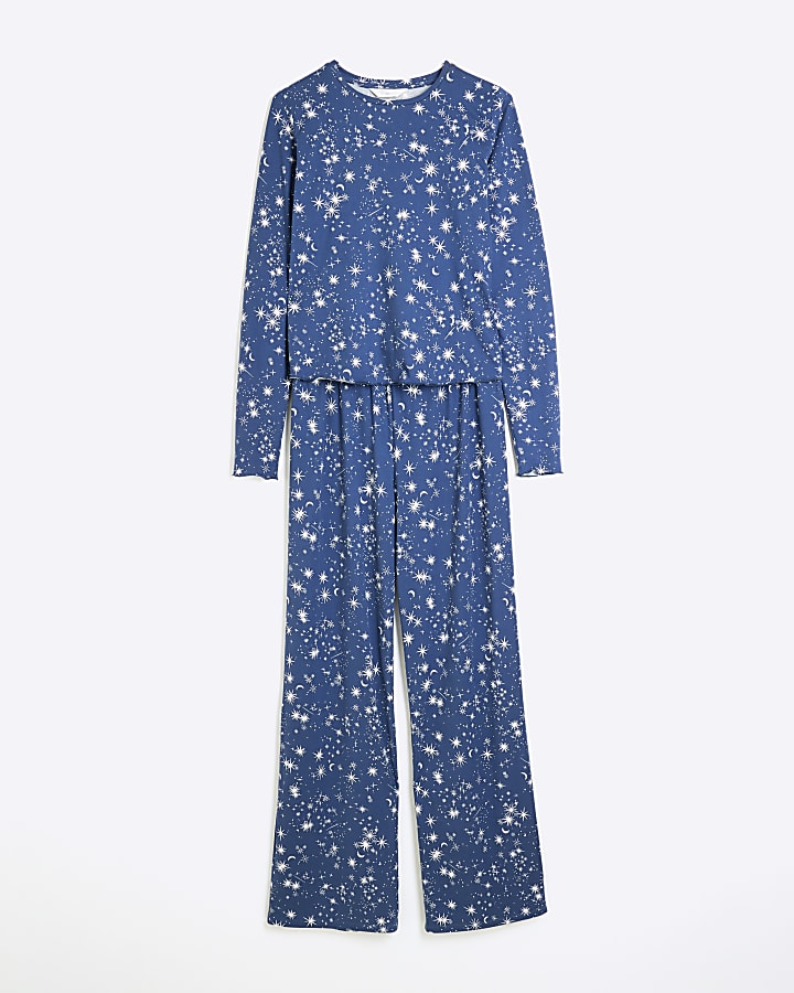 Blue Star Pyjama Set