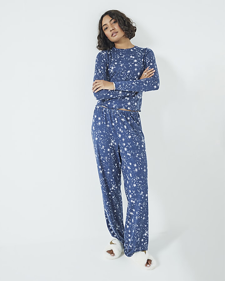 Blue Star Pyjama Set