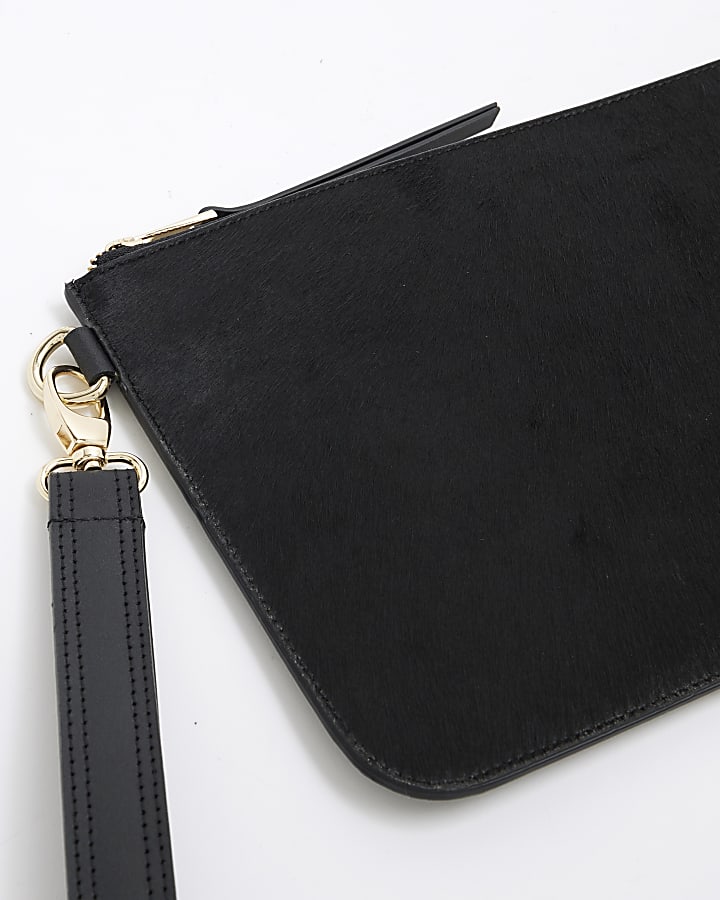 Black Leather Pouch