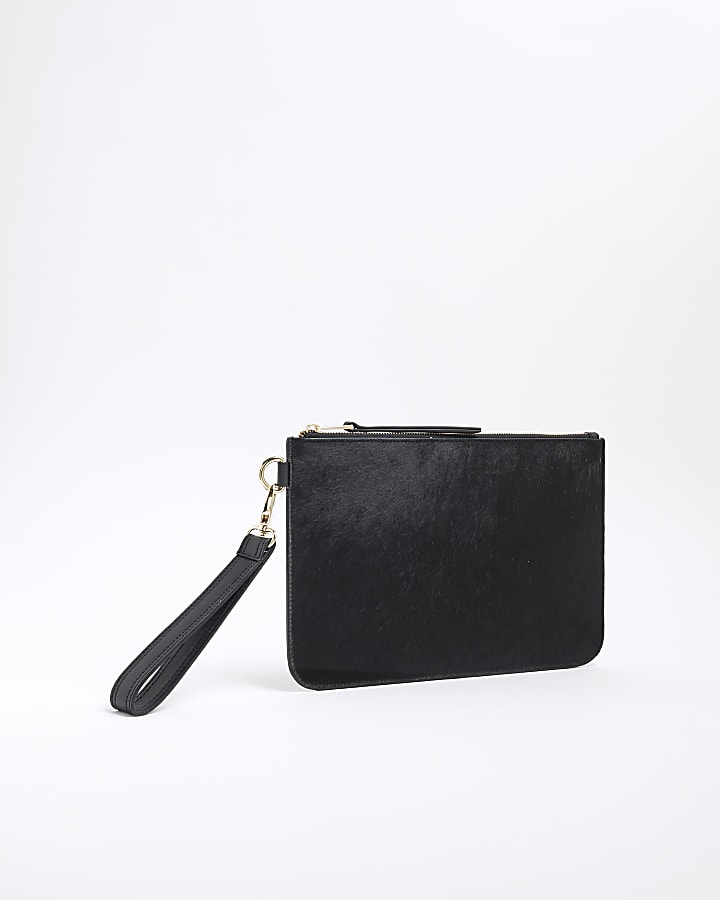 Black Leather Pouch