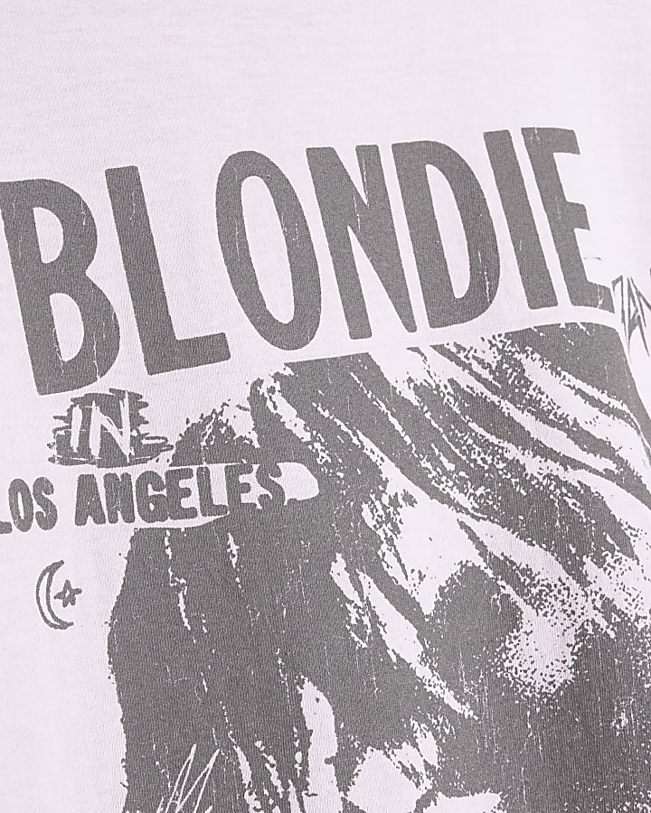 Plus graphic blondie print t-shirt