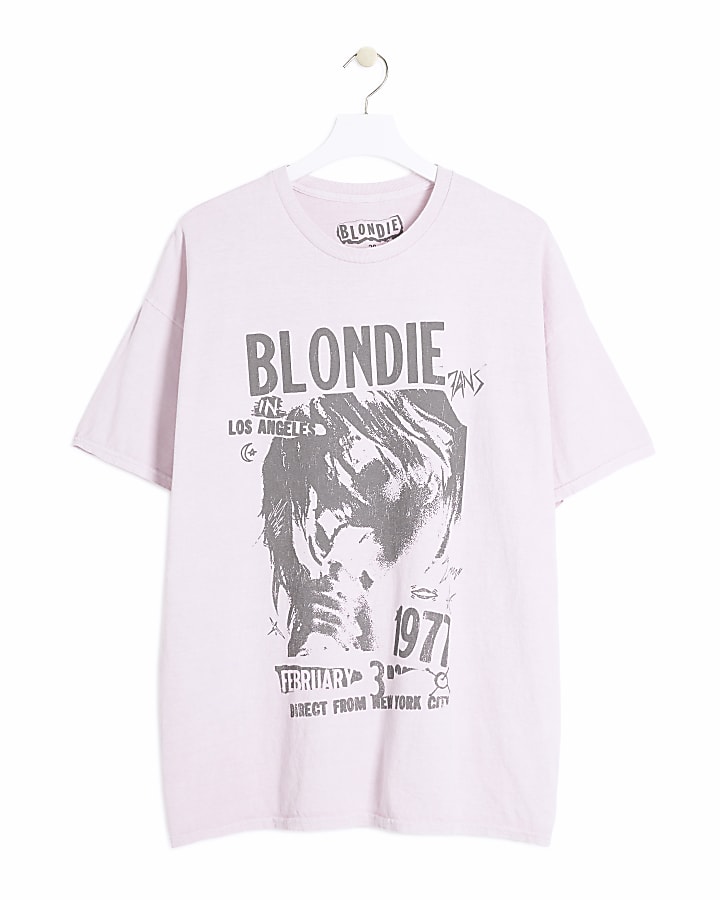 Plus graphic blondie print t-shirt