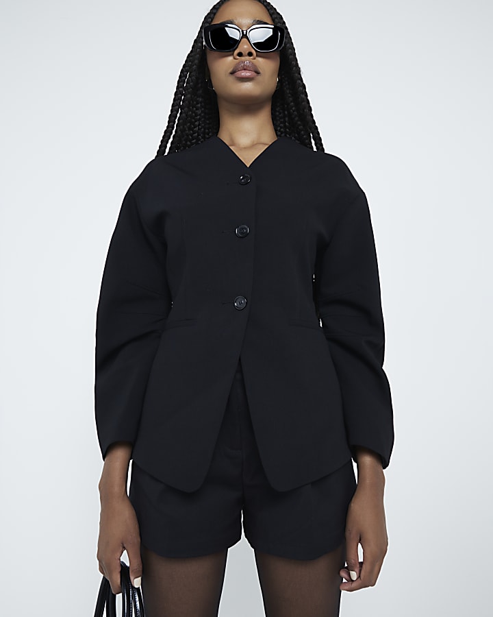 River island puff sleeve jacket on sale