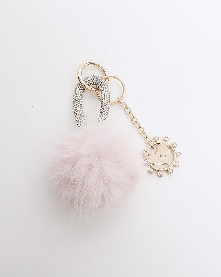 Pink Pom Pom Charm