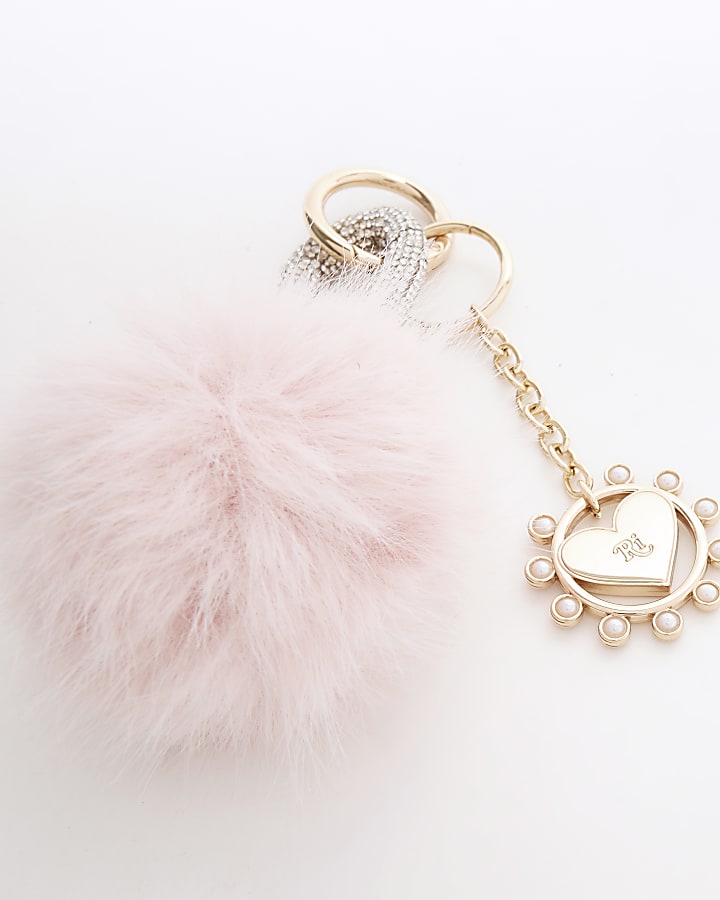 Pink Pom Pom Charm