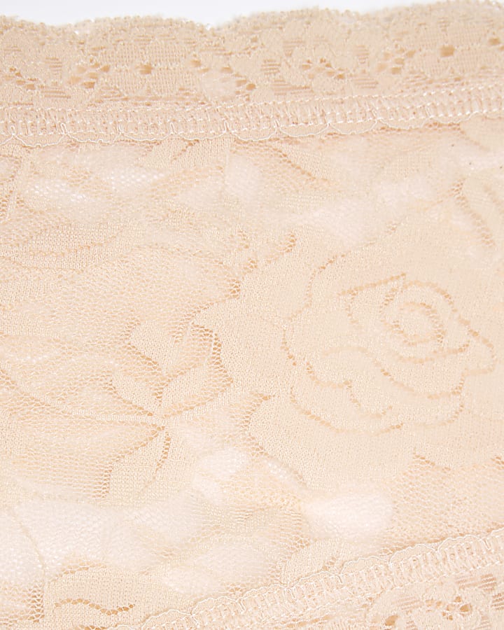 Cream Lace Knicker Shorts