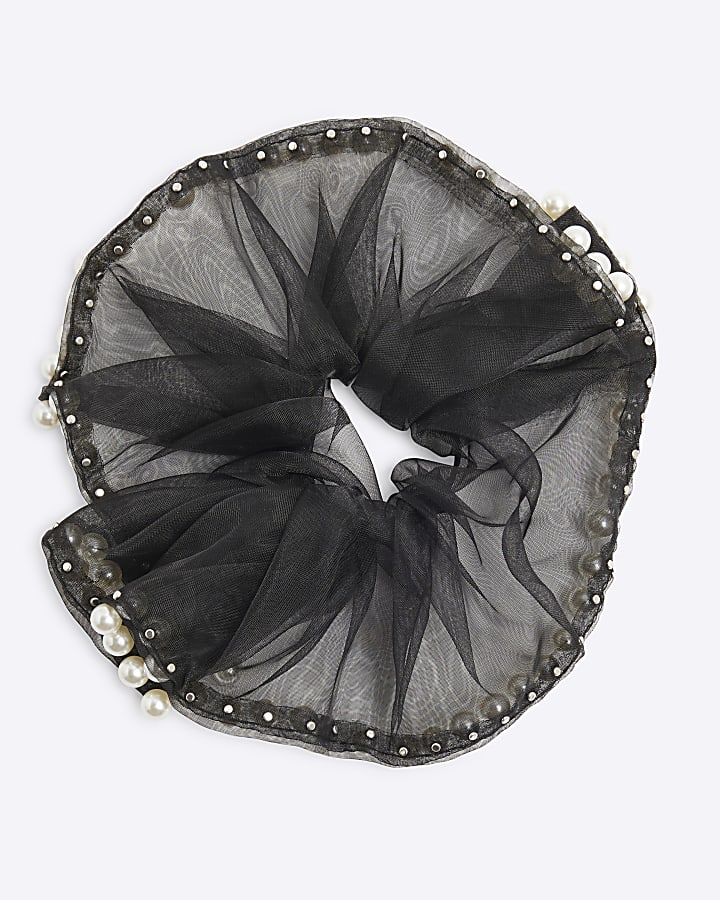 Black Pearl Scrunchie