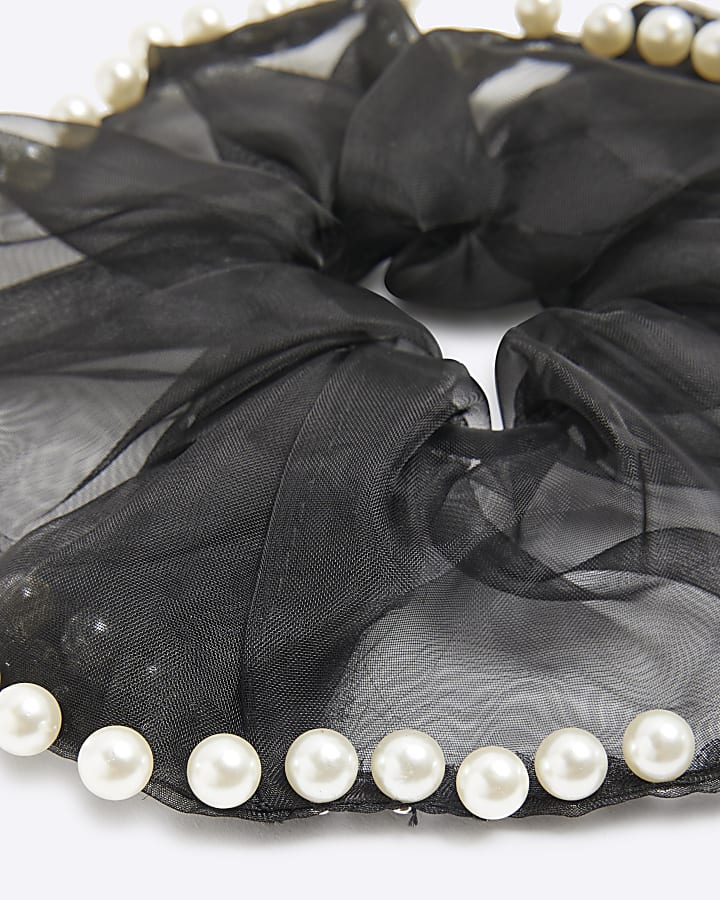 Black Pearl Scrunchie