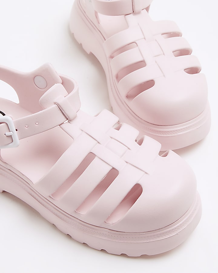 Pink Chunky Strapped Sandal