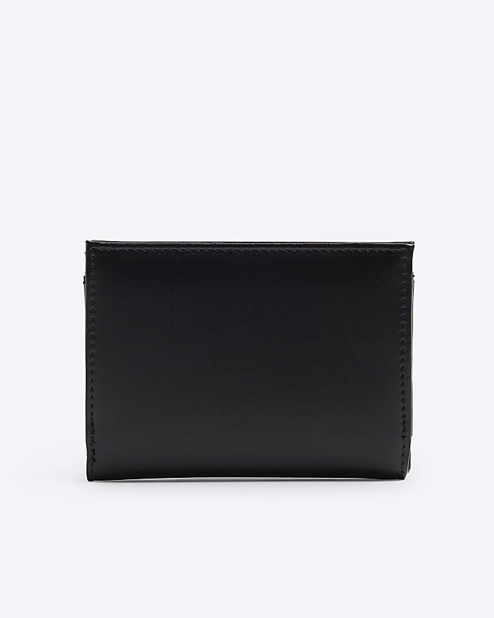 Black Scrunch Quilted Purse