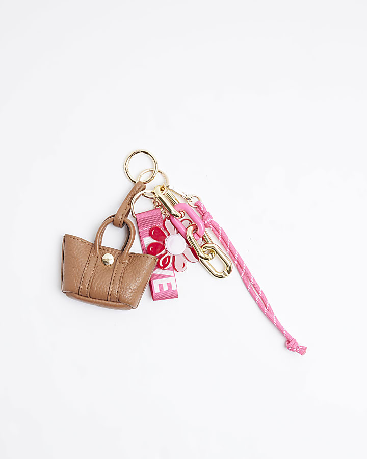 Pink Bag Charm