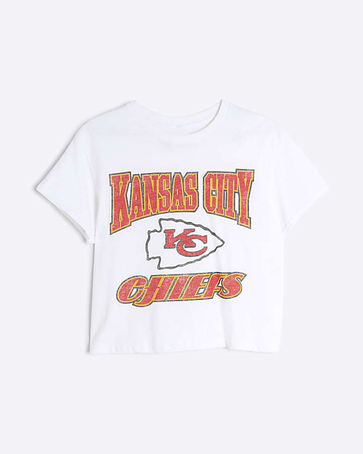 White NFL Kansas City graphic t-shirt