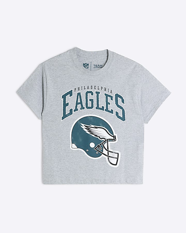 Grey NFL Eagles graphic t-shirt