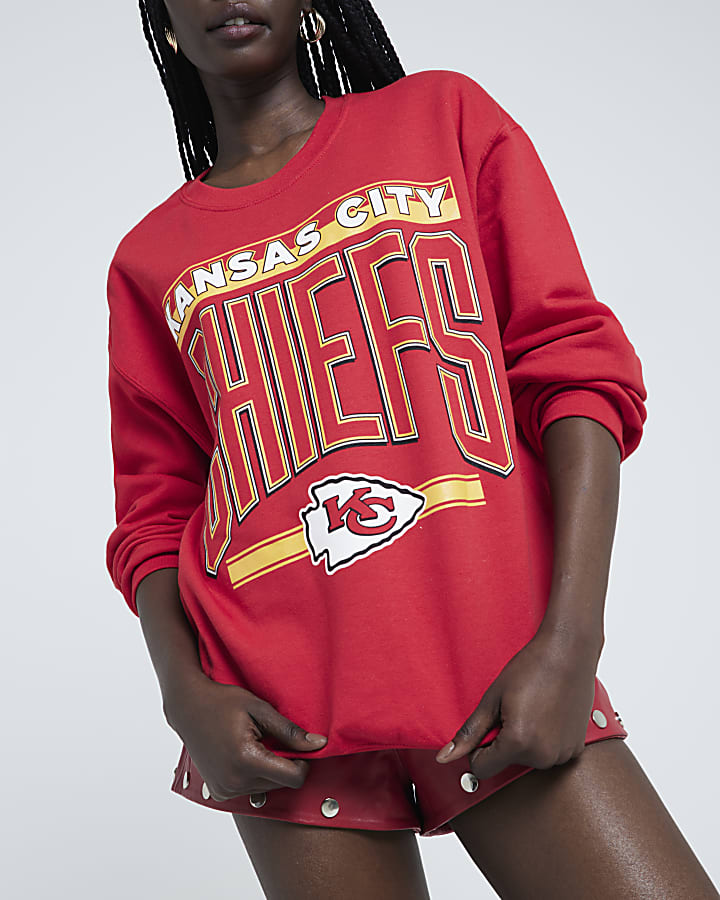 Red Kansas City Chiefs Sweatshirt