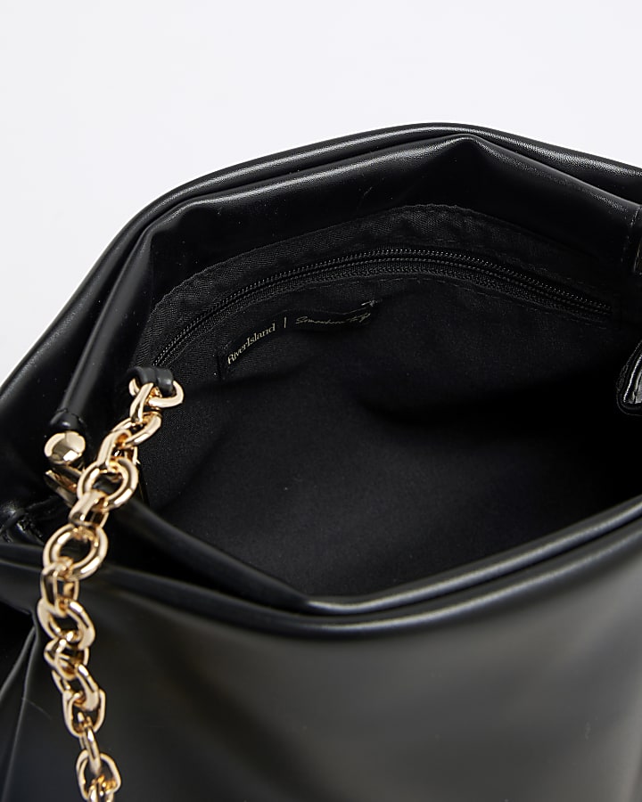 Black Frame Top Clutch Bag