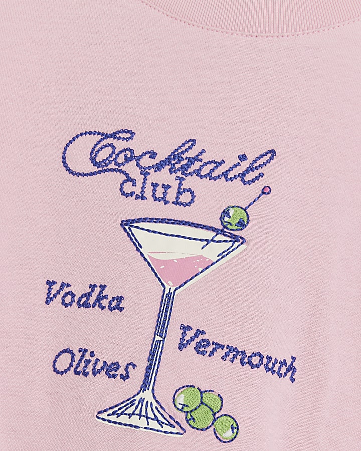 Pink Cocktail Club T-Shirt