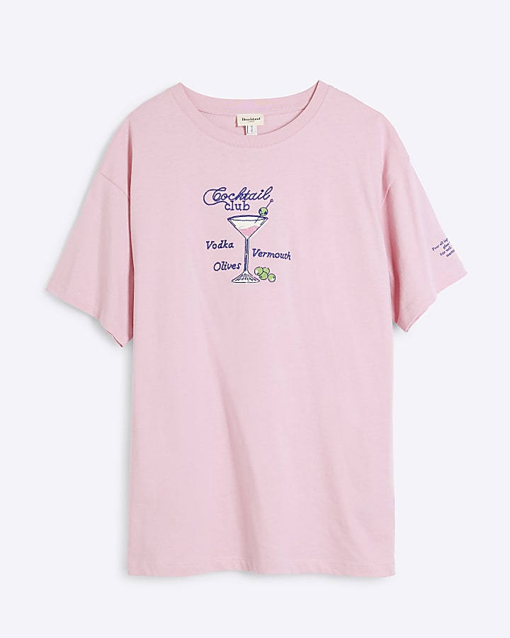 Pink Cocktail Club T-Shirt