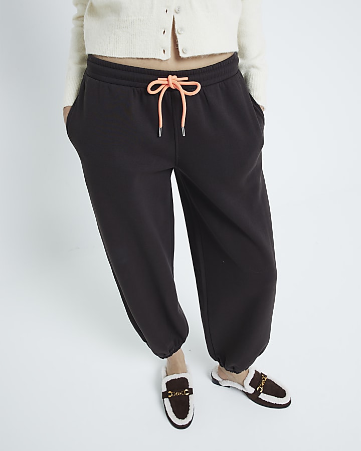 Brown Cuffed Joggers