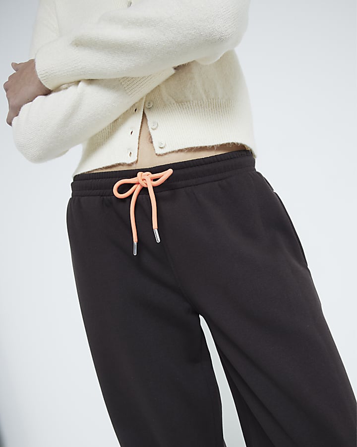 Brown Cuffed Joggers