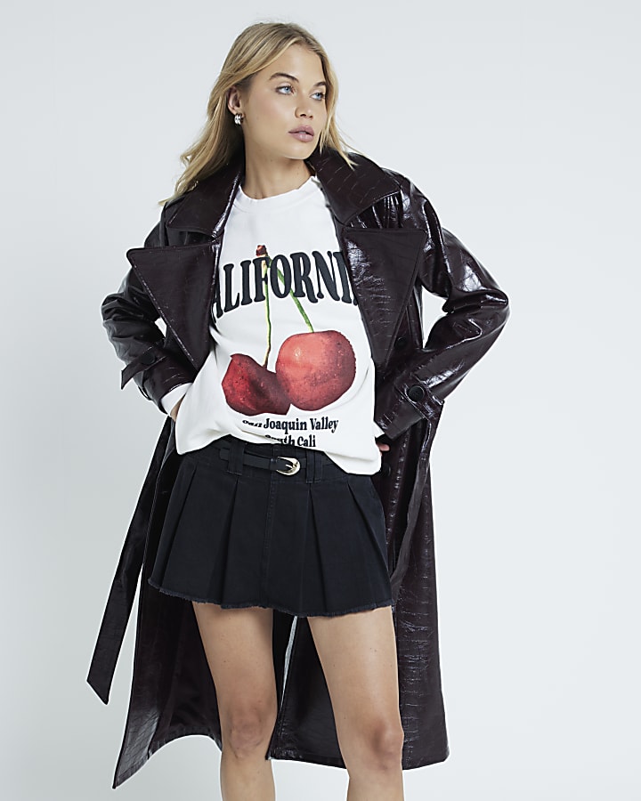 Cream Cherry California Graphic Sweatshirt