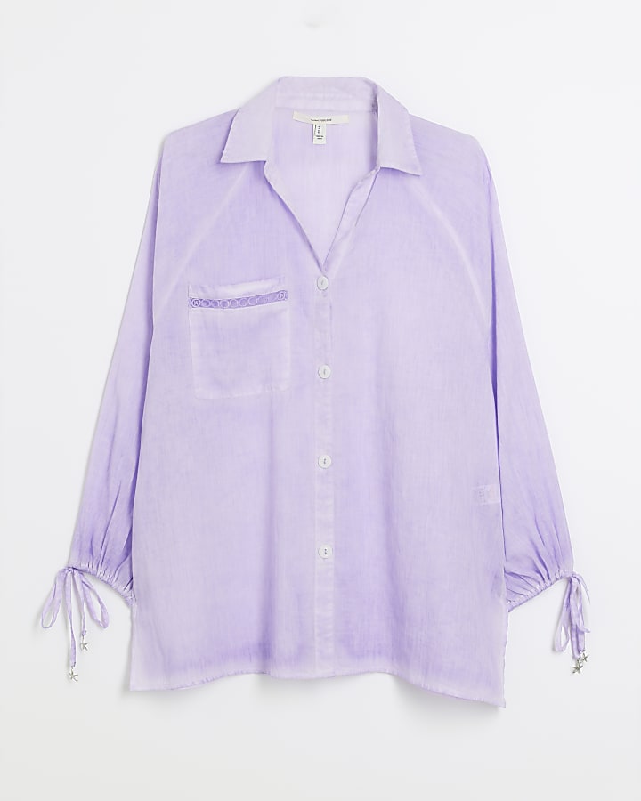 Purple Beach Shirt