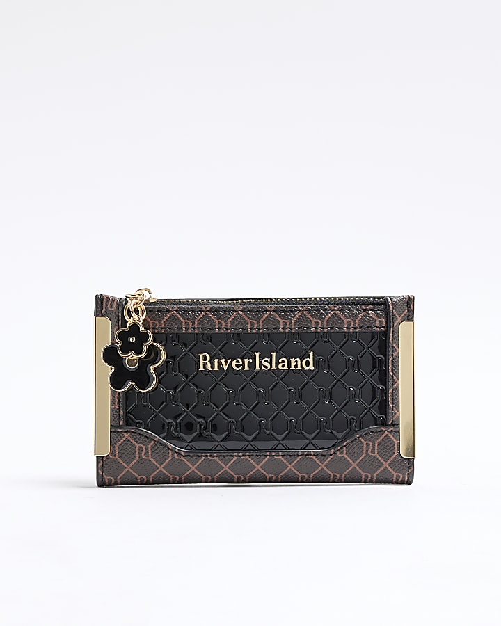 Black Patent Monogram Mini Purse River Island