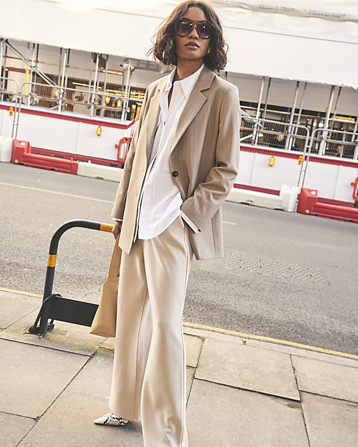 White Long Sleeved Pocket Shirt