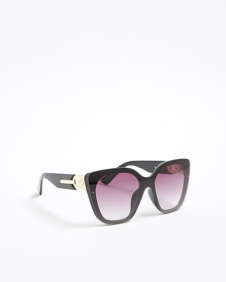 Black Cat Eye Sunglasses