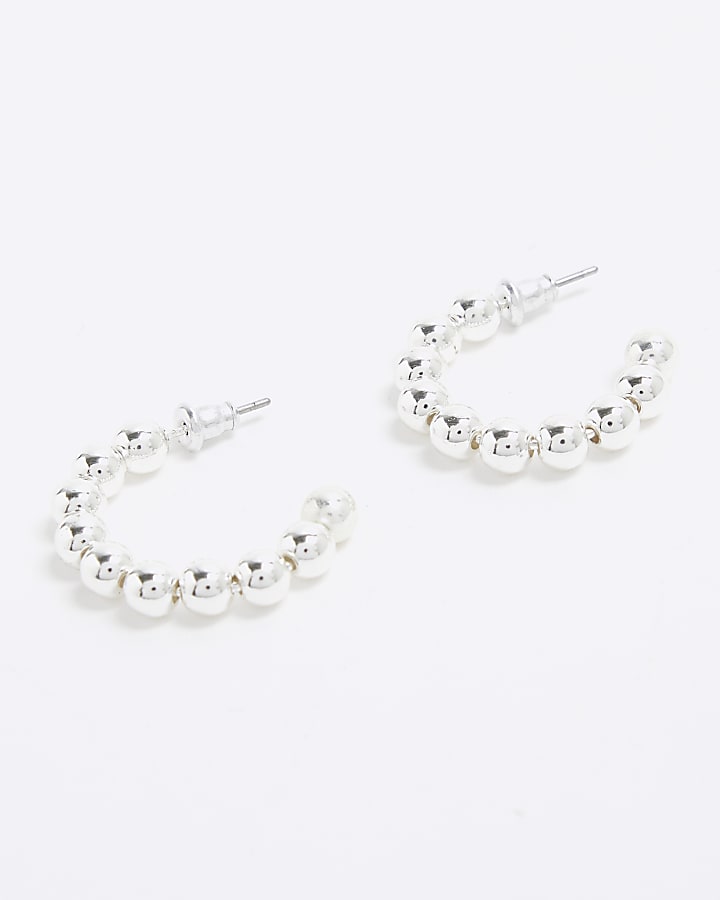 Silver Mini Hoop Earrings