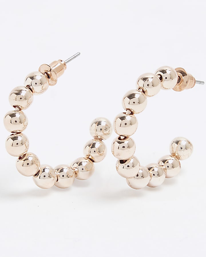 Rose Gold Mini Hoop Earrings