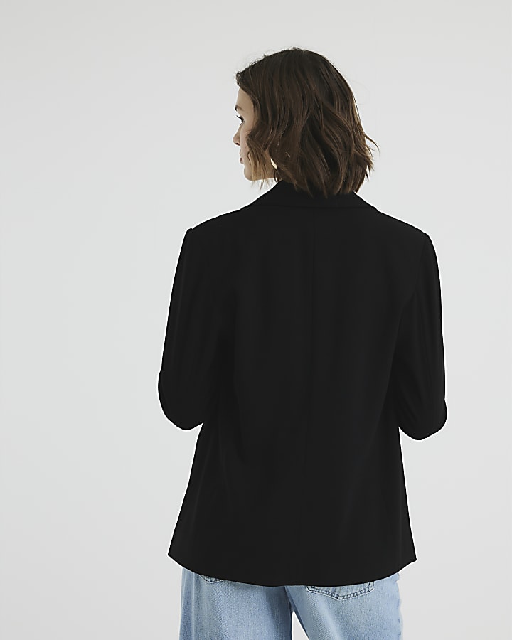 Black Structured Blazer