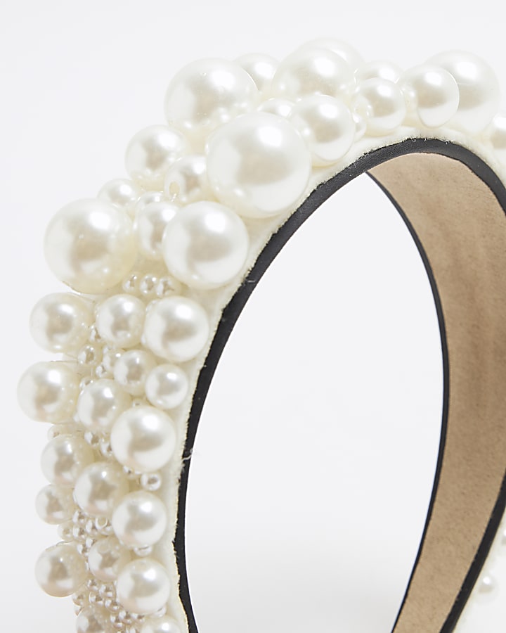 White Pearl Headband