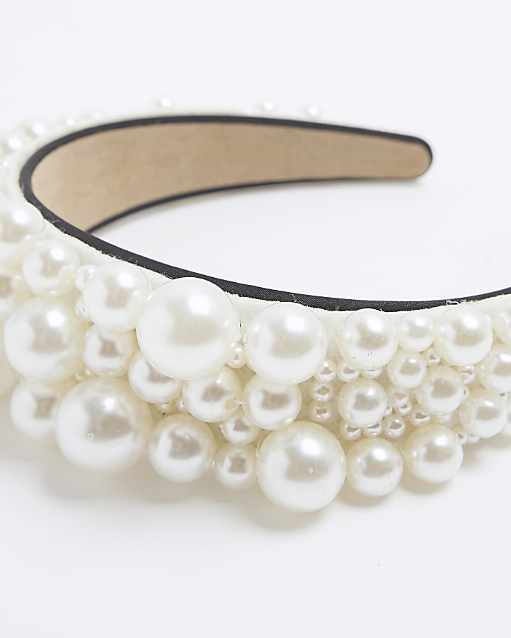 White Pearl Headband