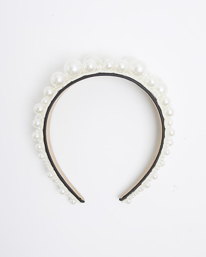 White Pearl Headband
