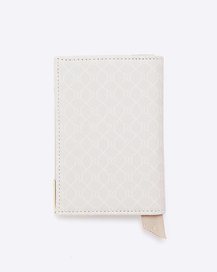 Beige Monogram Passport Holder