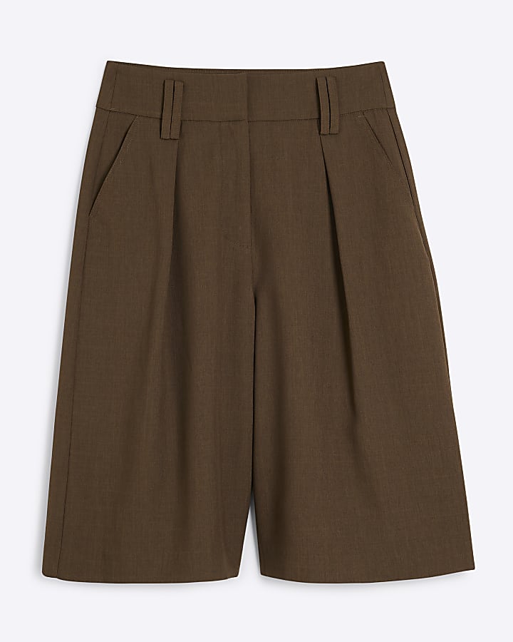 Brown Bermuda Shorts