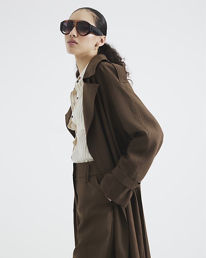 Brown Trench Coat