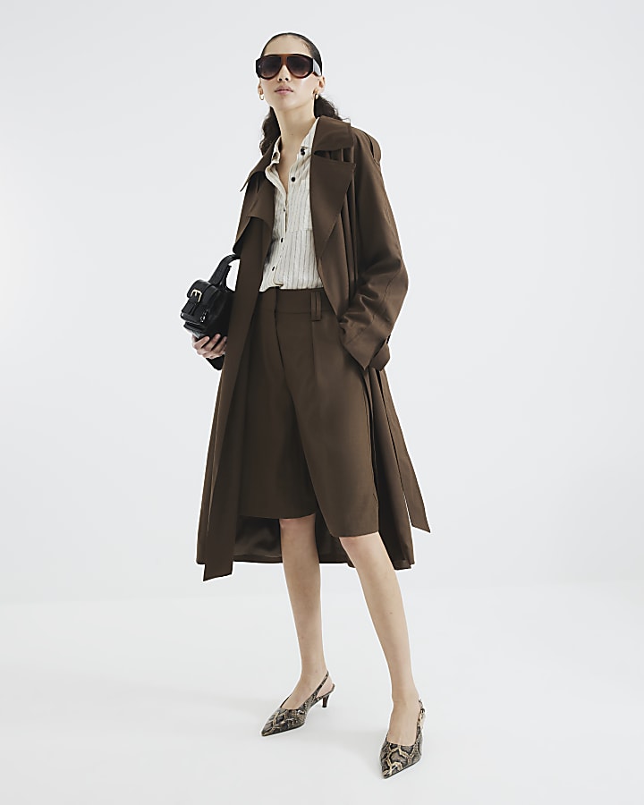 Brown Trench Coat